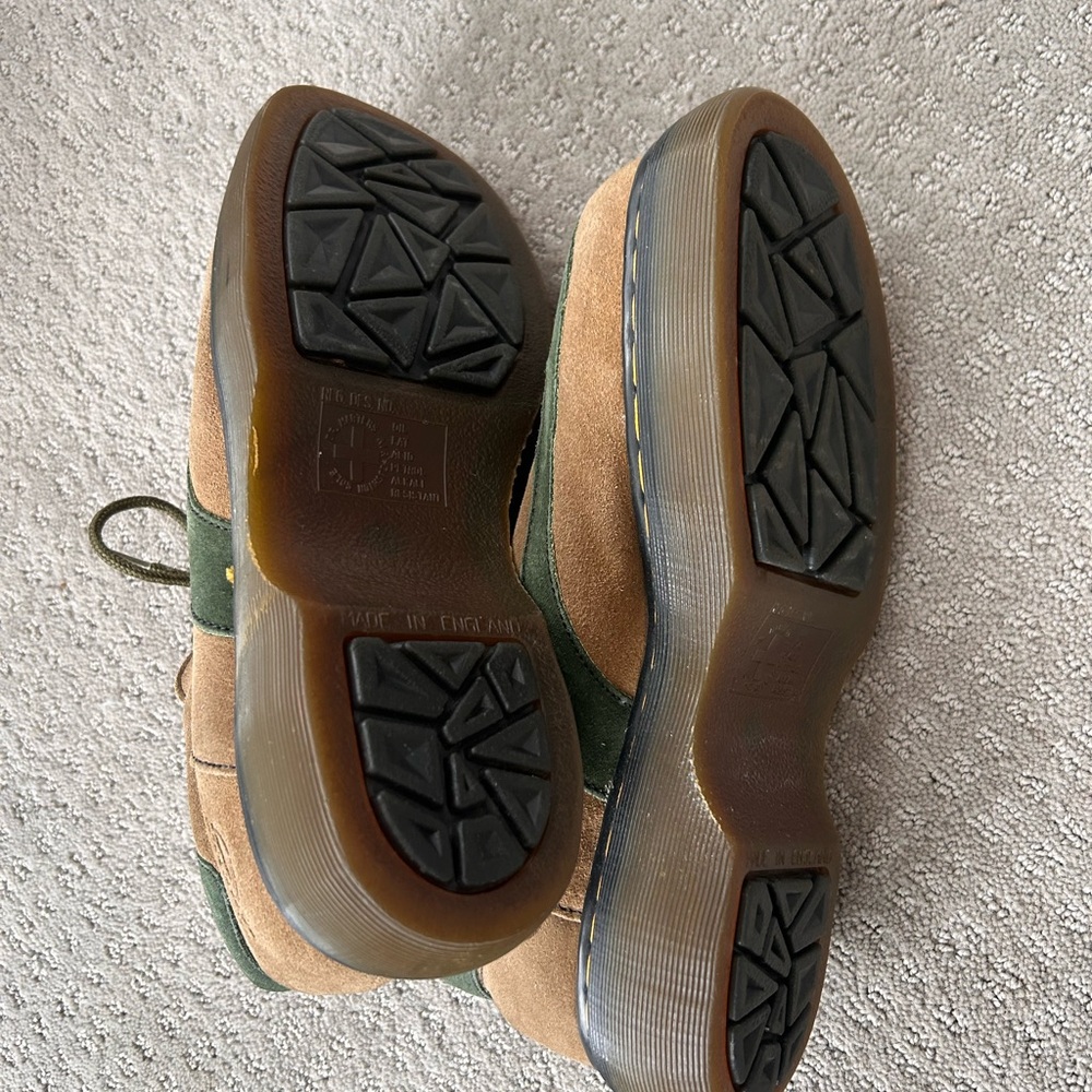 Dr. Martens Tan and Green Sneakers - Picture 4 of 7